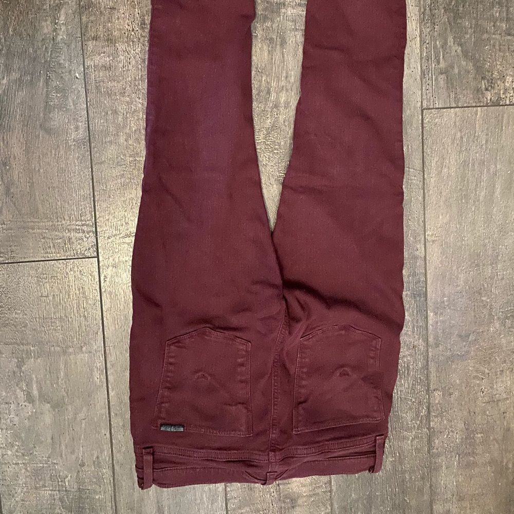 Hudson maroon pants